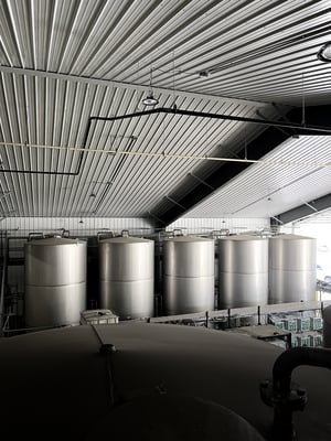 novid stainless steel cone bottom chemical tanks (1 of 1)