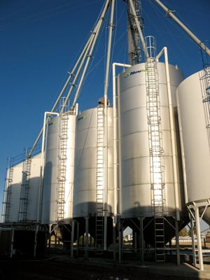 novid stainless steel hopper bottom dry fertilizer bin-23