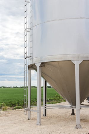 novid stainless steel hopper bottom dry fertilizer bin-3