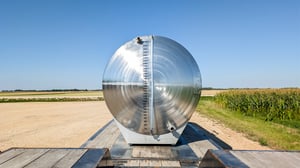 novid stainless steel nurse tank on flat deck trailer-01-2