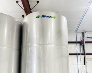 novid stainless steel cone bottom liquid chemical storage tanks-2